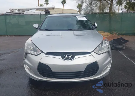 2012 Hyundai Veloster Base W/Gray z USA, uszkodzony, nr VIN KMHTC6AD2CU079432